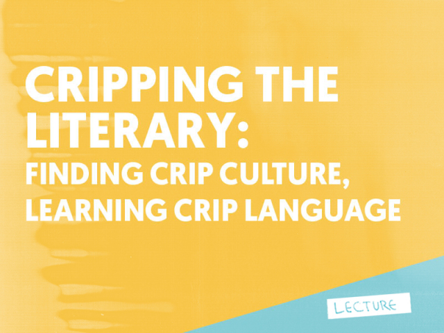 CRIPPING THE LITERARY